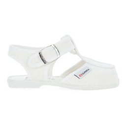 SUPERGA SCARPE Sandali in tessuto BIANCO 23
