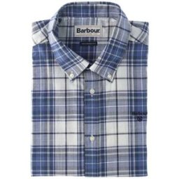 Barbour Camicia a quadri BLU S