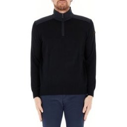 PAUL & SHARK Maglione mezza zip NERO M