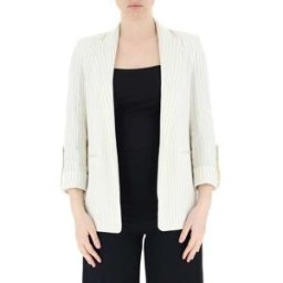 LIU JO Blazer lino-cotone BEIGE 44