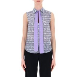 LIU JO Blusa in seta VIOLA 44