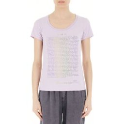 DEHA T-shirt in cotone VIOLA S