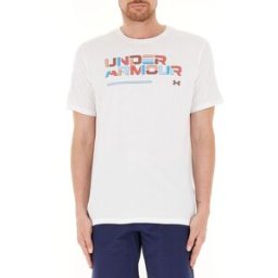 Under Armour T-shirt con logo BIANCO LG
