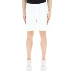 Armani Exchange Bermuda in felpa BIANCO M