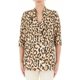 RINASCIMENTO Blazer misto lino MARRONE M