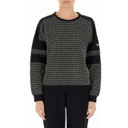 LIU JO Felpa girocollo SPORT NERO XS