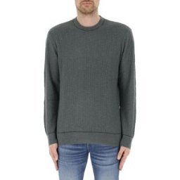 Armani Exchange Maglia cotone-lino VERDE M