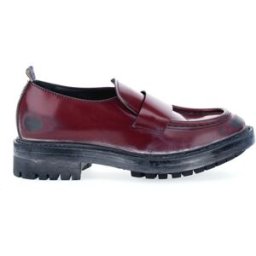 MOMA Mocassino in pelle ROSSO 38