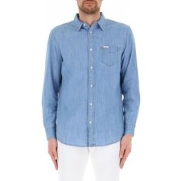 Guess Camicia in jeans BLU S