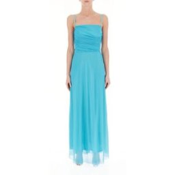 RINASCIMENTO Abito a tulle AZZURRO S