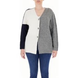 PERSONA by MARINA RINALDI Cardigan con bottoni MULTICOLOR M