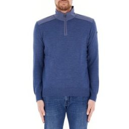 PAUL & SHARK Maglione mezza zip CARTA DA ZUCCHERO XL