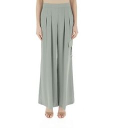 RINASCIMENTO Pantalone con pinces VERDE L