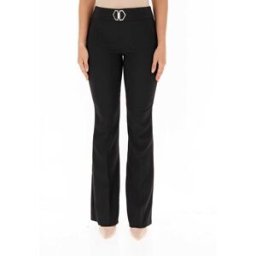 RINASCIMENTO Pantalone flare NERO L