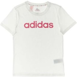 Adidas T-shirt girocollo BIANCO 11-12A