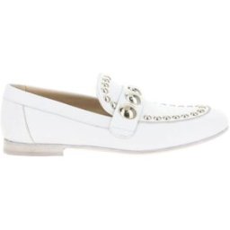 Strategia By Elena Iachi Mocassini in pelle BIANCO 36