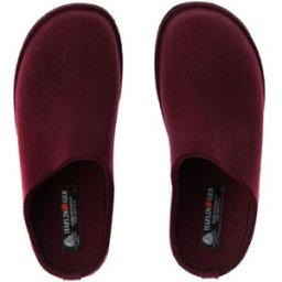 Haflinger Pantofole in lana ROSSO 42