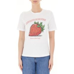 RINASCIMENTO T-shirt con stampa BIANCO L