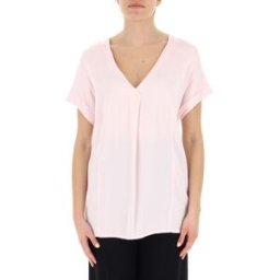 FRACOMINA Blusa maniche corte ROSA L