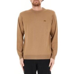 Lacoste Maglione in lana MARRONE 6