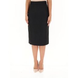 VICOLO Gonna con strass NERO L