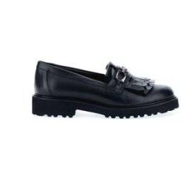 CINZIA VALLE Mocassini in pelle NERO 37