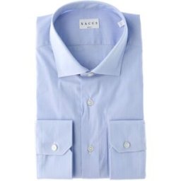 XACUS Camicia a righe AZZURRO 42
