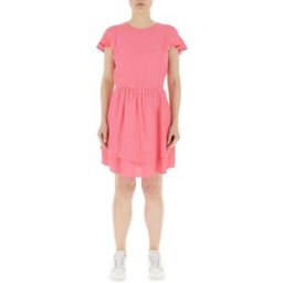 Armani Exchange Abito in viscosa ROSA 8