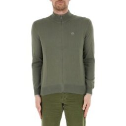 North Sails Cardigan con zip VERDE XXL