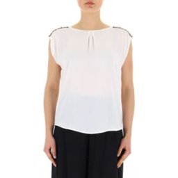 KOCCA Blusa smanicata BIANCO L