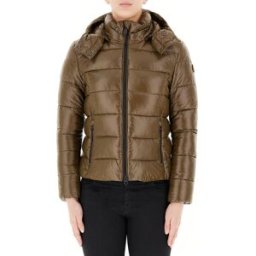 SAVE THE DUCK Piumino con cappuccio FANGO 5