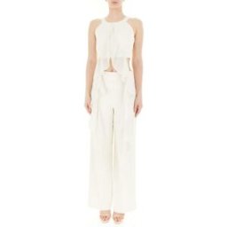 RINASCIMENTO Top con volant BIANCO L