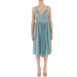 FRACOMINA Abito glitterato AZZURRO M