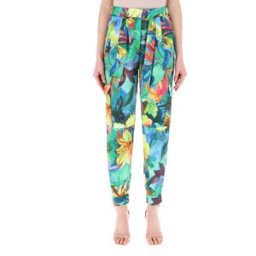 LIU JO Pantalone in raso MULTICOLOR 40