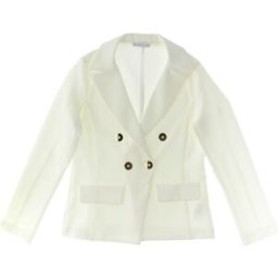 E.L.S.Y. Blazer doppiopetto BIANCO 36