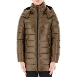 SAVE THE DUCK Piumino con cappuccio FANGO 5