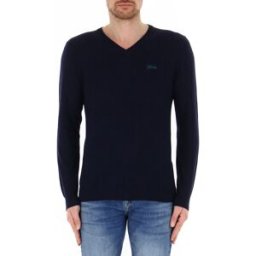 Guess Maglia scollo V BLU S