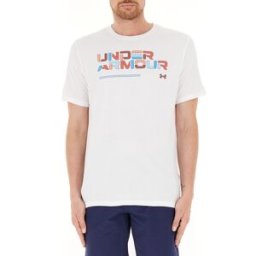 Under Armour T-shirt con logo BIANCO MD