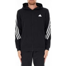 Adidas Felpa con zip NERO M
