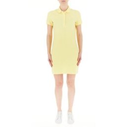 Lacoste Abito maniche corte GIALLO 40