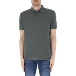 Armani Exchange Polo lino-cotone VERDE XS
