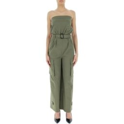 VICOLO Tuta jumpsuit cargo VERDE M