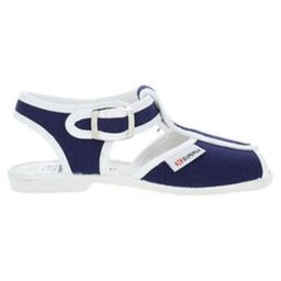 SUPERGA SCARPE Sandali in tessuto BLU 23