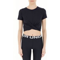 Under Armour T-shirt cropped NERO XS