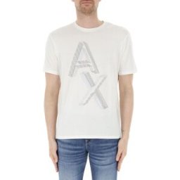 Armani Exchange T-shirt in cotone BIANCO M