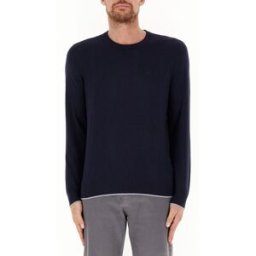 Armani Exchange Maglione cotone - cashmere BLU XL
