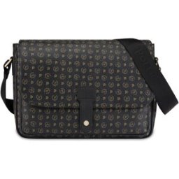 Borsa a tracolla Heritage PVC NERO/NERO, one_size, Pollini one_size