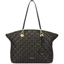 Tote bag Heritage Matelassé NERO/NERO, one_size, Pollini one_size