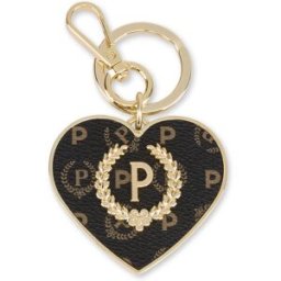 Portachiavi cuore Heritage NERO, one_size, Pollini one_size