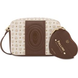 Borsa a tracolla Heritage 70 AVORIO/MARRONE., one_size, Pollini one_size
